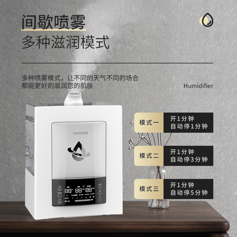 HQ-JS2207 Warm Mist Desktop Humidifier 3